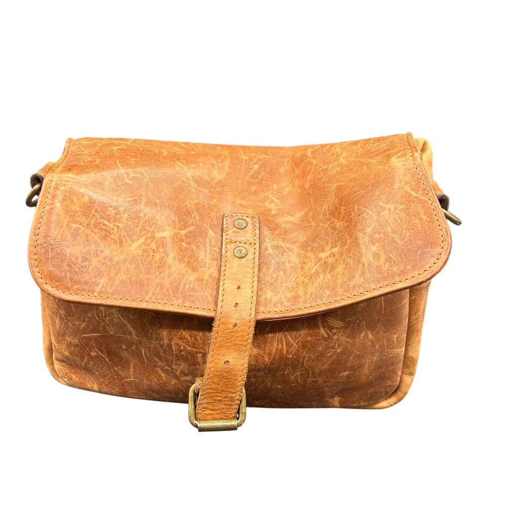 ONA The Bowery Leather Camera Bag Antique Cognac Messenger Shoulder Bag